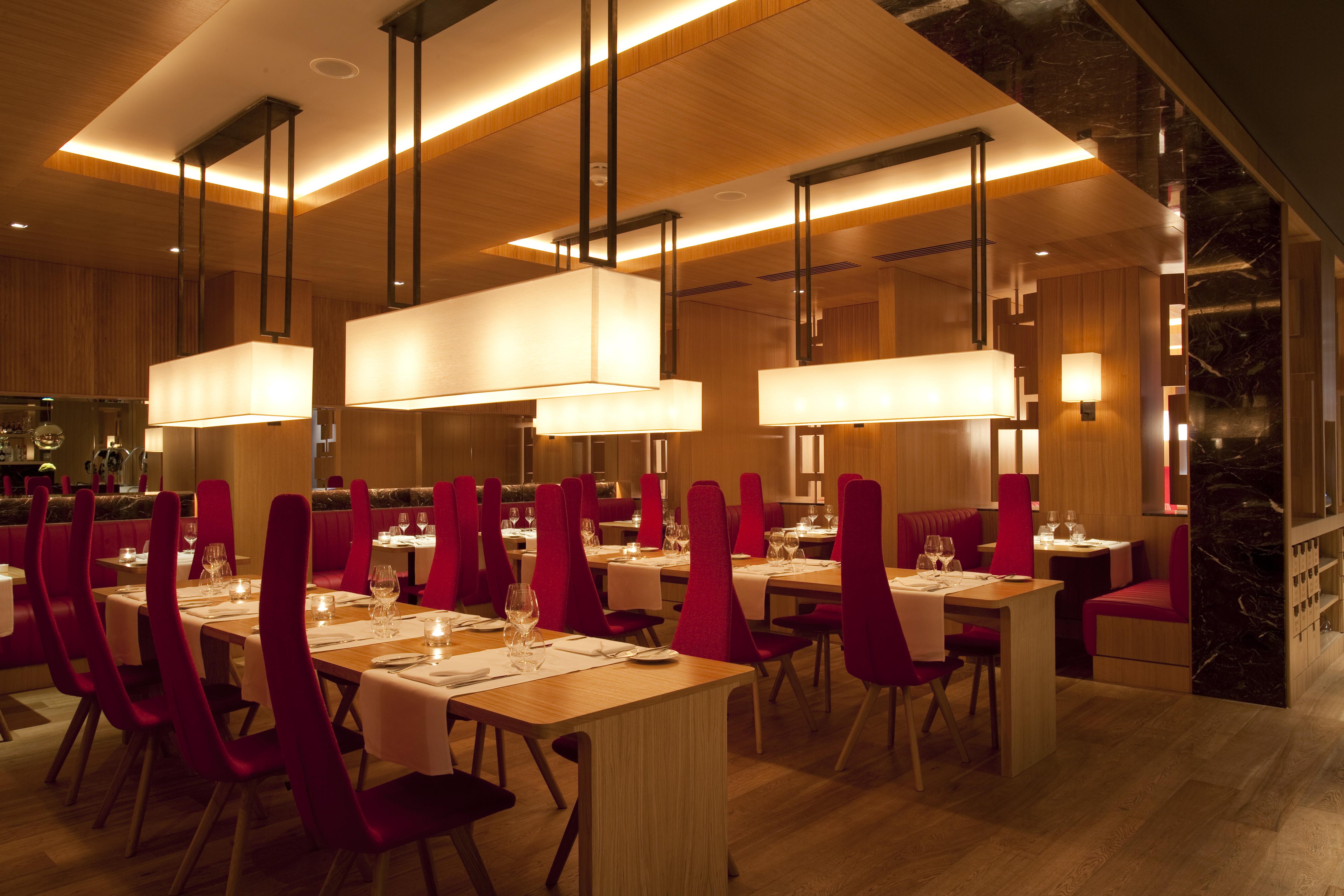 The Fitzwilliam Hotel Belfast Étterem fotó Restaurant in the hotel