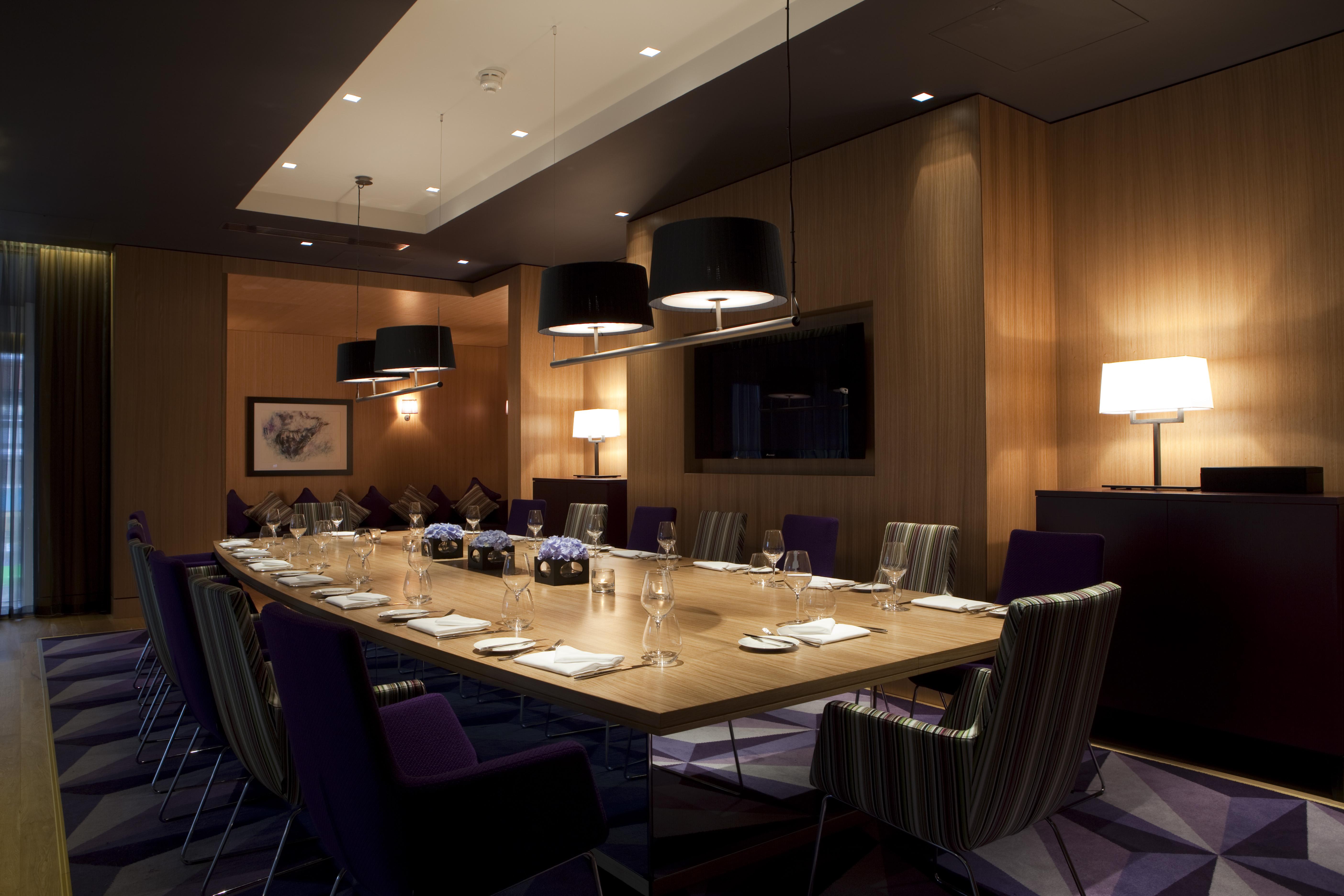 The Fitzwilliam Hotel Belfast Létesítmények fotó The private dining room at the restaurant